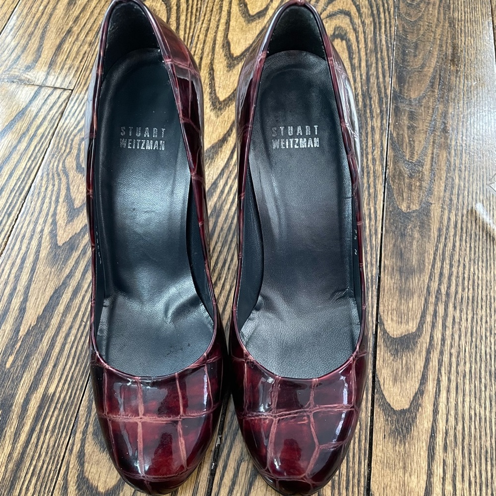 Stuart Weitzman Patent Leather Pumps Vintage